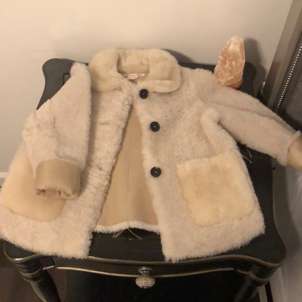 Shearling Coat, reversible front inside out Brand New with Tags!
